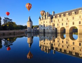 Survoler les châteaux de la Loire en Montgolfière