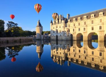 Survoler les châteaux de la Loire en Montgolfière