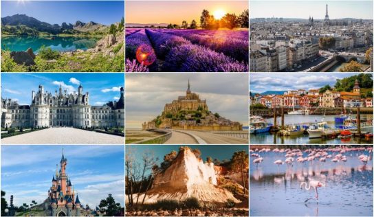 Top 5 des endroits à voir en France